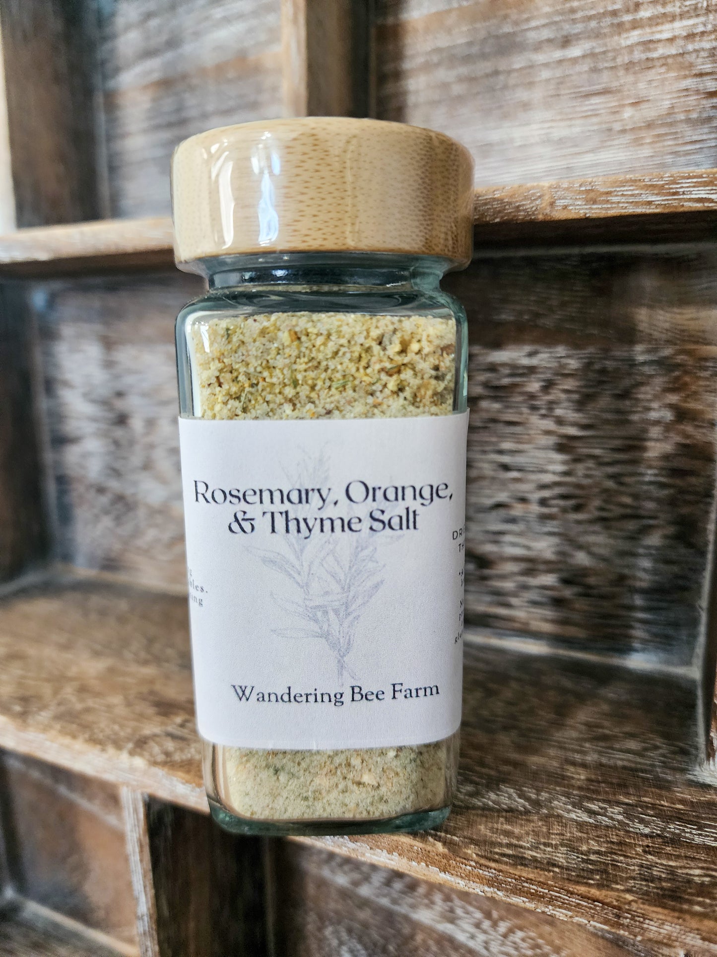 Rosemary, Orange, & Thyme Salt