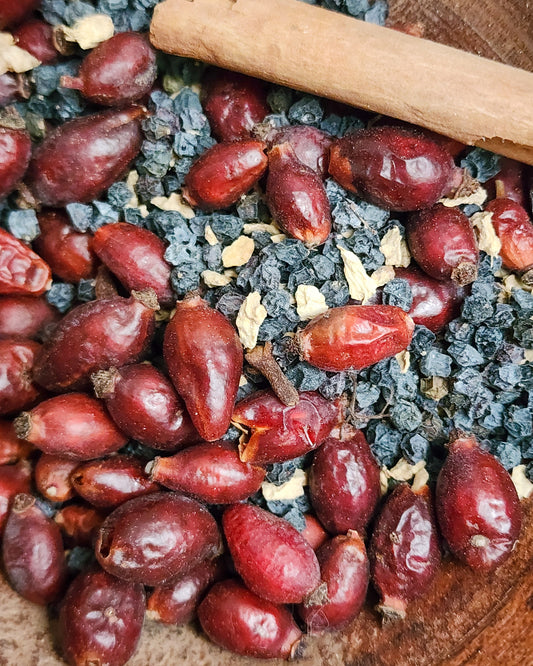 Elderberry & Rosehip Syrup Kit