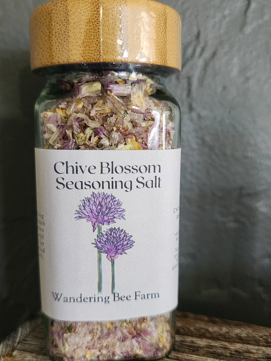 Chive Blossom Seasoning Salt