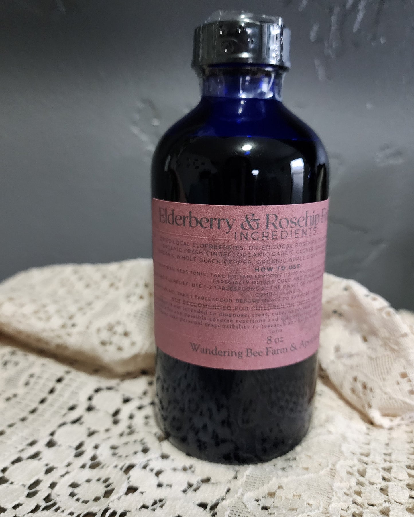 Elderberry and Rosehip Fire Cider