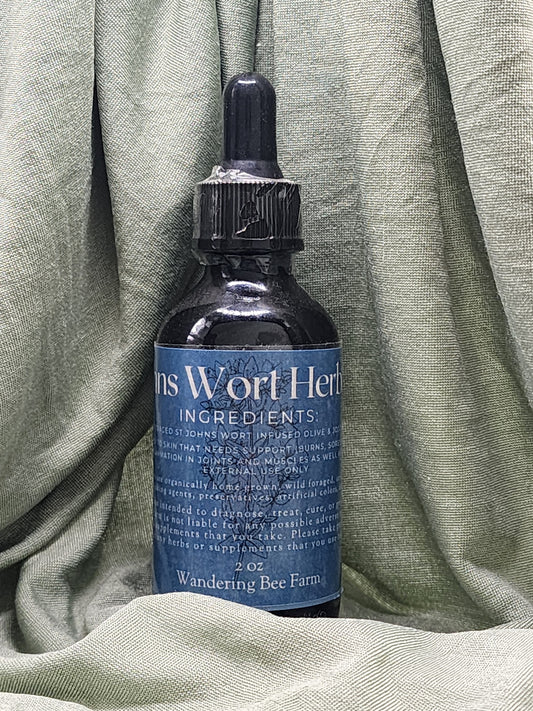 St Johns Wort Herbal Oil